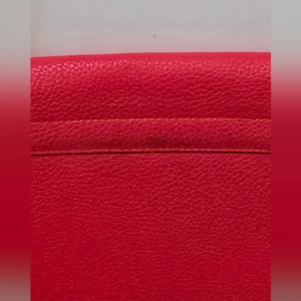 Kate Spade Flynn Red Leather Clutch Cross Body 10 x 7.5 x 1.25 - Picture 17 of 17